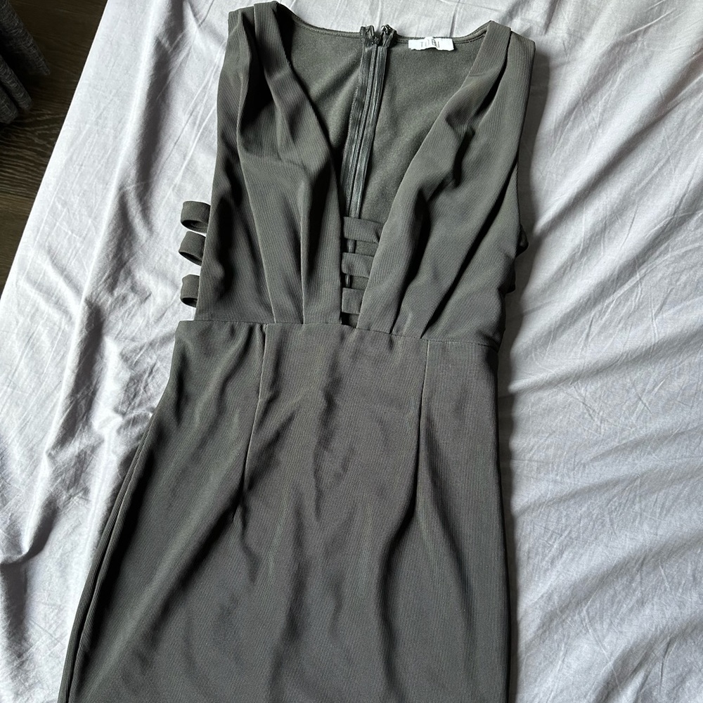 Black Tobi cut out dress Small